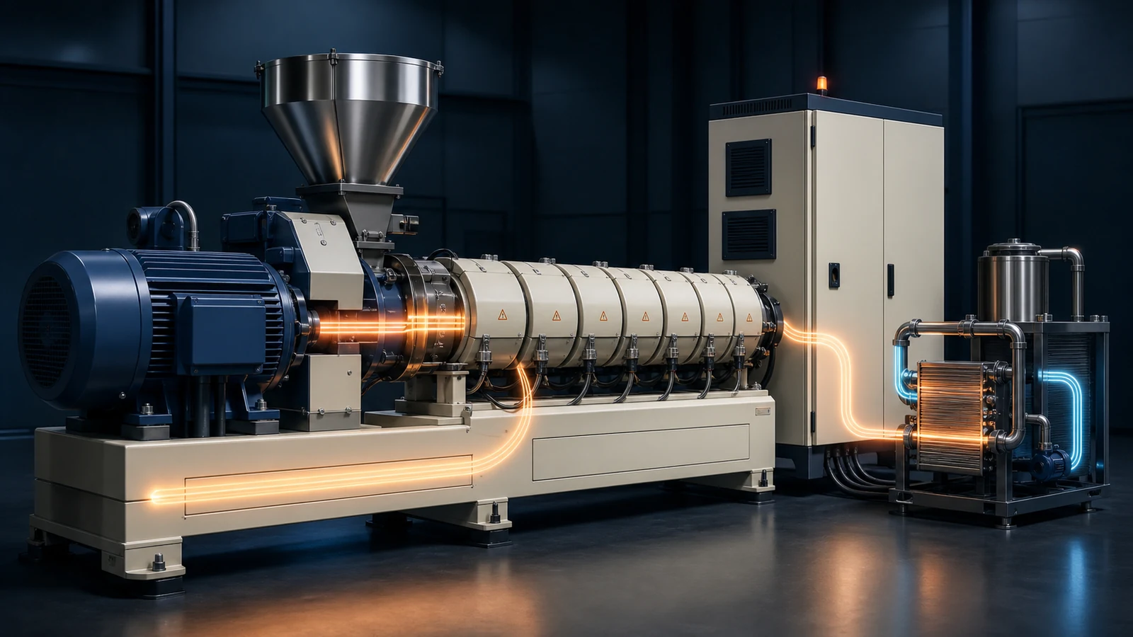 Extrusion Line Energy Efficiency Optimization