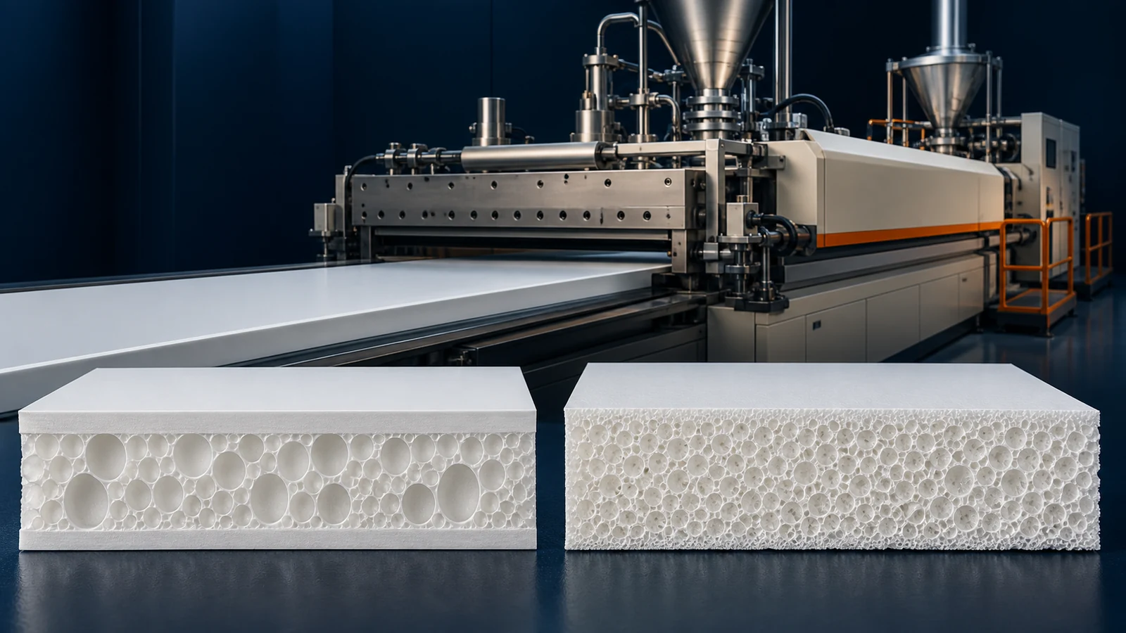 PVC Foaming Process: Celuka vs Free Foam