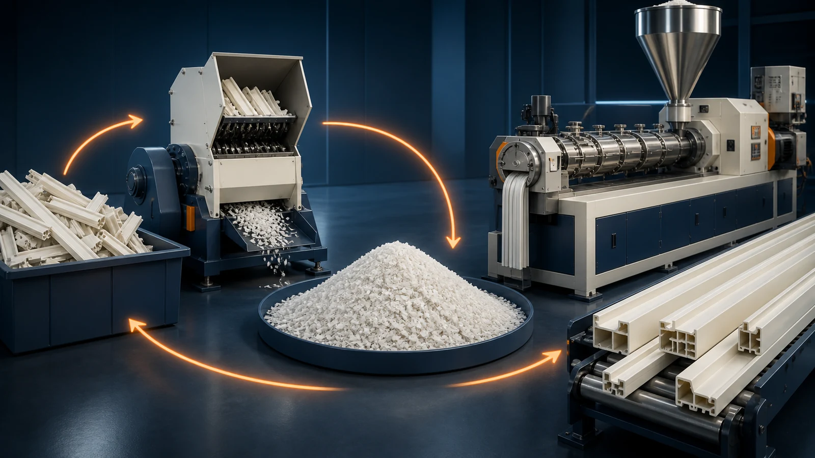 PVC Recycling &amp; Regrind Processing Guide